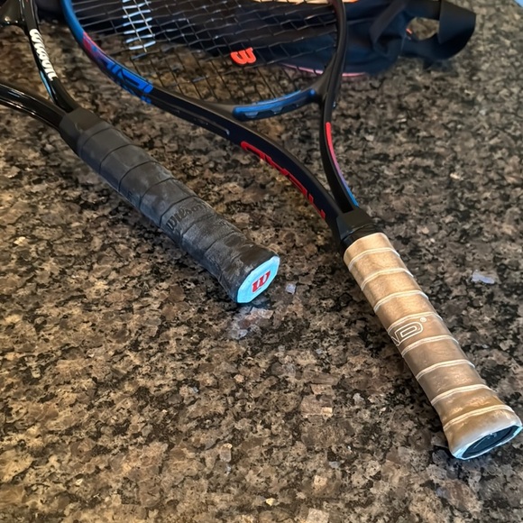 Wilson Fusion and Head Tennis Rackets with Bag - EUC - Picture 5 of 11